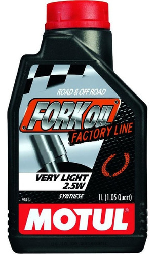 Aceite Bastones Amortiguador Motul 25w Fork Oil 1l Moto