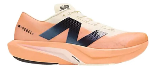 Tenis Running New Balance Fuelcell Rebel V4 Naranja Hombre M