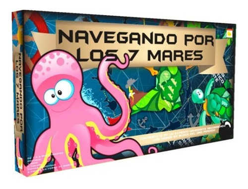 Juego De Mesa Navegando Los 7 Mares Recorrido Tipo Oca Yuyu