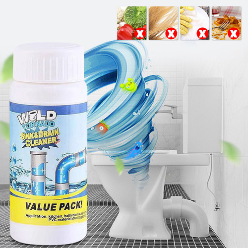 Limpiador De Inodoros G Fast Foam, Agente Limpiador De Tubos