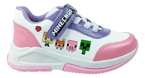 Tenis Para Niña Minecraft Mi3130 Yuyin Urbanos 