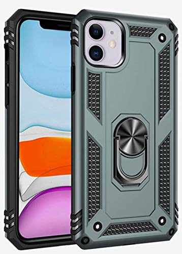 iPhone 11 Caso Con Soporte De Anillo Kickstand Protección De