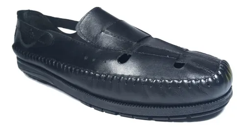 Sapato Social Mocassim Masculino Comparini Preto Verniz
