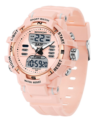 Reloj Deportivo Multifuncional Sanda Night Light 6180