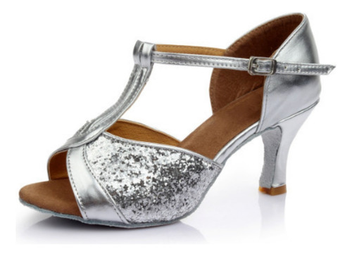 Zapatos De Baile Latino Para Mujeres Y Niñas Tango Salsa, A