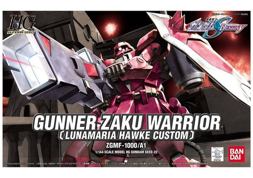 Gundam Zaku Warrior Gunner Hg Kit High Grade 1/144 Gunpla