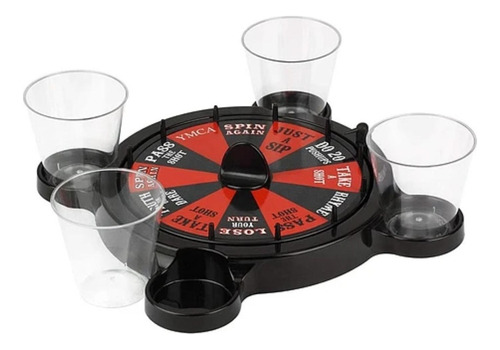 Juego De Mesa Roulette Shots Juego De Bar Chupitos Trago