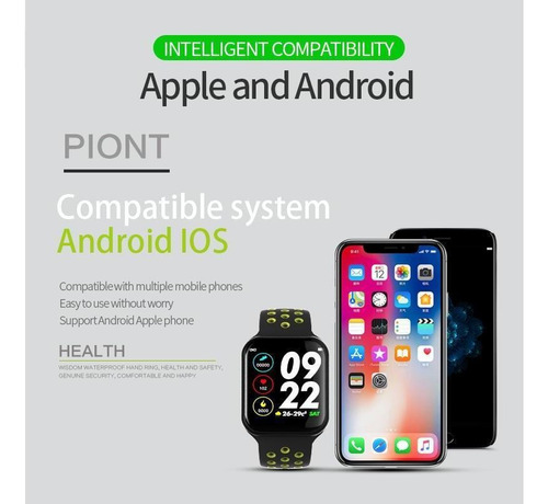 F8 Impermeável Ip67 Smartwatch Com Bluetooth