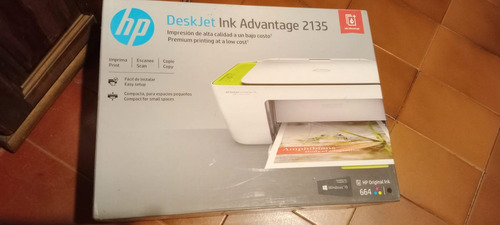 Impresora Escaner Hp Deskjet 2135 Multifuncion Rebajada (Usado)