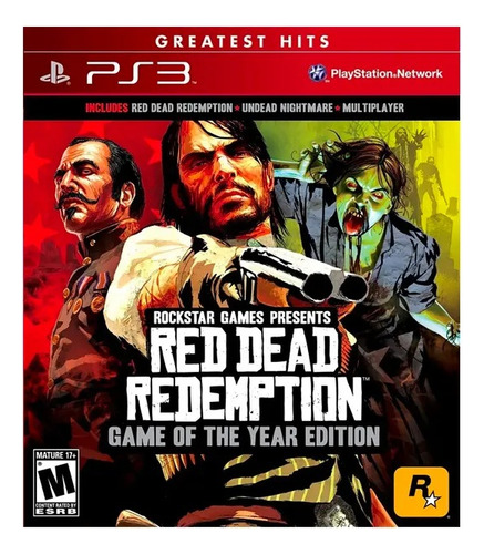 Red Dead Redemption 1 Ps3 Goty Fisico Nuevo Sellado