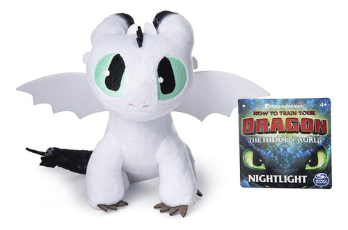 Dreamworks Dragons, Nightlight - Dragón De Peluche Premium D