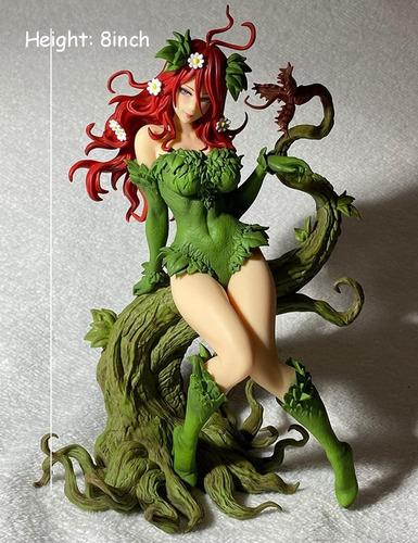 Q Figura De Acción De Pvc Poison Ivy, Modelo Toys, 20 Cm