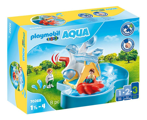 Playmobil - Carrossel Roda D'água 70268 Quantidade De Peças 8
