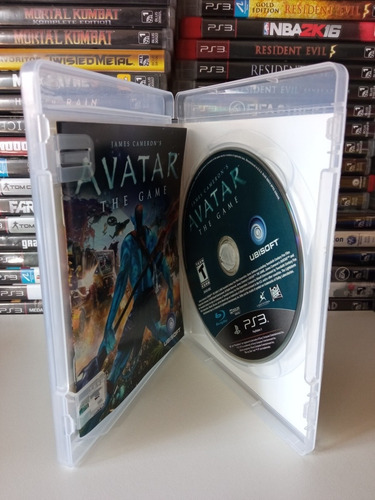 Jogo Avatar Ps3 Original Mídia Física Seminovo (Usado)