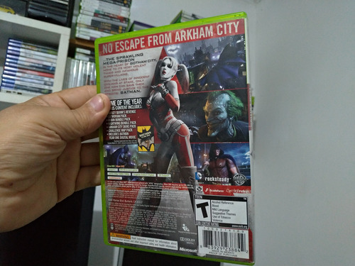 Jogo Xbox 360 Batman Arkham City Edição Game Do Ano Original (Usado)