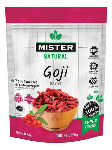 Goji Bayas Mister Natural 200g