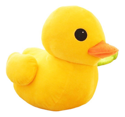 Peluche Muñeco Pato Grande Amarillo 30cm