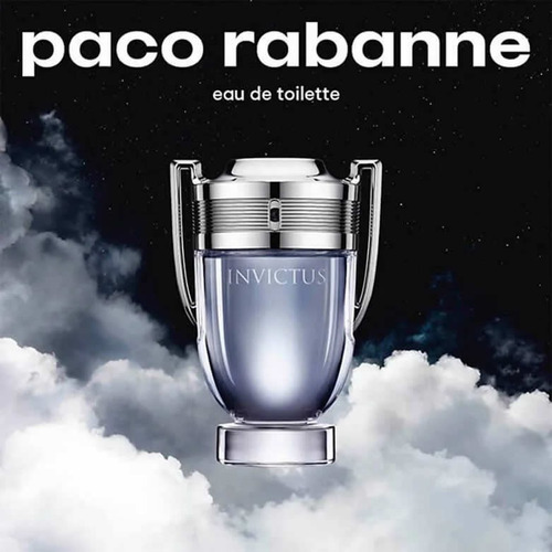 Perfume De Hombre Rabanne Invictus Edt X 100 Ml Persistente