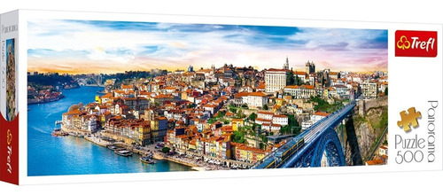 Rompecabezas Trefl Panorama Porto - Portugal 500 Piezas 14+