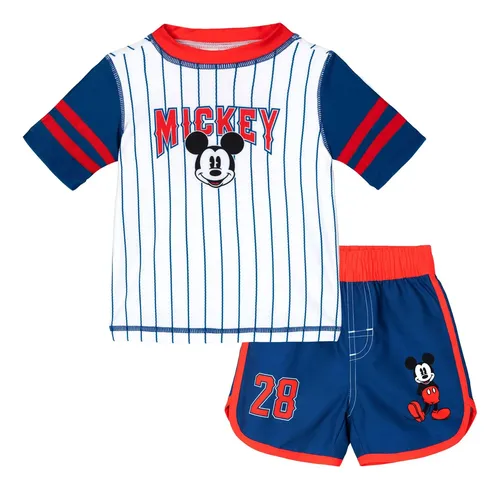 Conjunto De Roupa De Banho Disney Mickey Mouse Toddler Boys