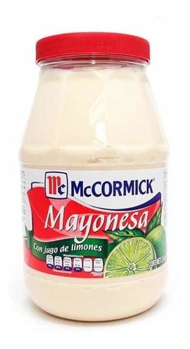 Mayonesa Mccormick 3.4kg La Más Grande 