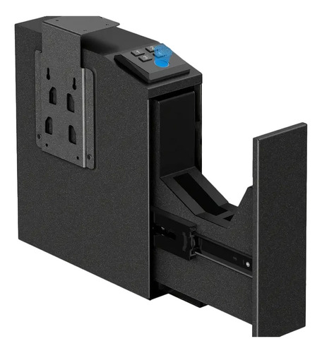 Cofre Fixo Biométrico Pistola Acesso Rápido Senha E Chave