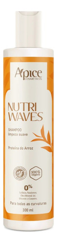 Apice Kit Shampoo Condicionador E Máscara Nutri Waves 300ml