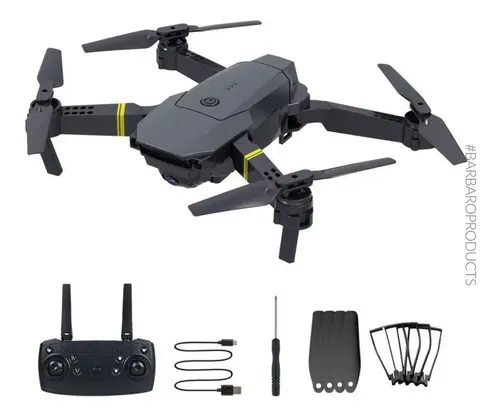 Mini Dron Plegable Recargable Cámara Hd Control Remoto App | Cuotas sin ...