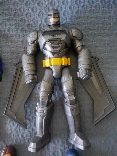 Batman Armor Mattel 30cm Dc Luz Y Sonido Batman Vs Superman