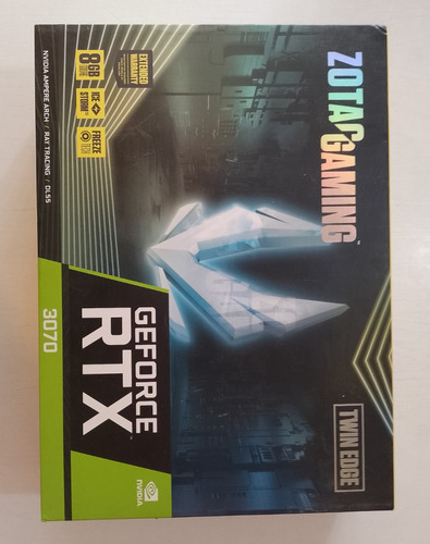 Placa De Video Nvidia Zotac  Gaming Geforce Rtx 3070 8gb