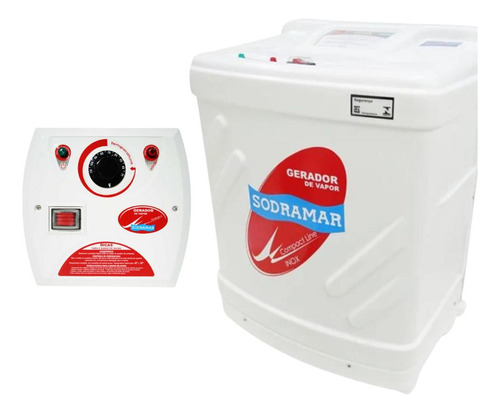 Sauna A Vapor Compact Line 6kw 220v Bif + Comando Analógico