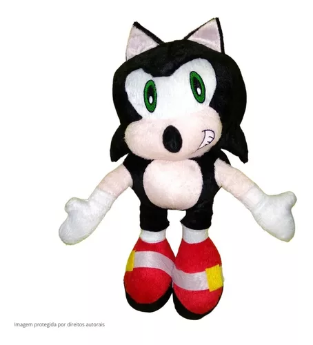 Boneco Pelucia Sonic Tails 50cm Unissex Antialergico Raposa