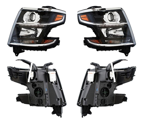 Kit Faros P/xenon Chevrolet Tahoe 15/16 Tyc