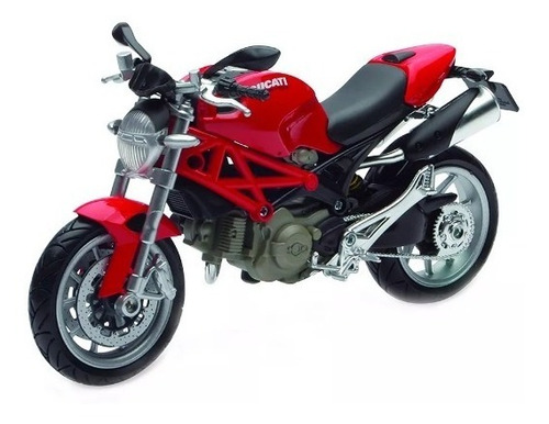 Moto Ducati Monster 1100 Newray Color Rojo  Juguete Pp