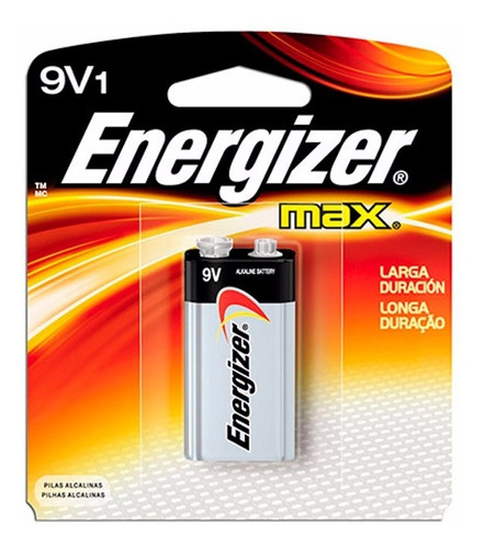 Bateria Energizer 9v X1 7709