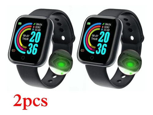 Y68 Reloj Inteligente Impermeable Bluetooth