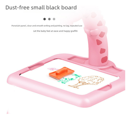 Projection Drawing Board Yellow Deer For Kids