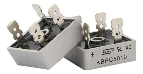 Ponte Retificadora Kbpc5010 Kit Com2 Pçs 