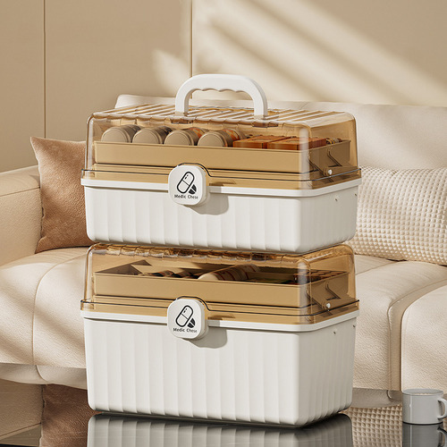 Medicine First Aid Kit Organizer Box.
