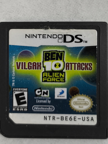 Ben 10 Alien Force Vilgax Attack Nintendo Ds Usado Sem Capa. (Usado)
