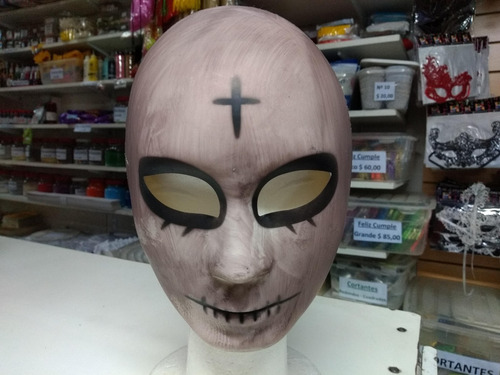 Imagen 2 de 3 de Careta Mascara La Purga Cruz The Purge Halloween Plastico