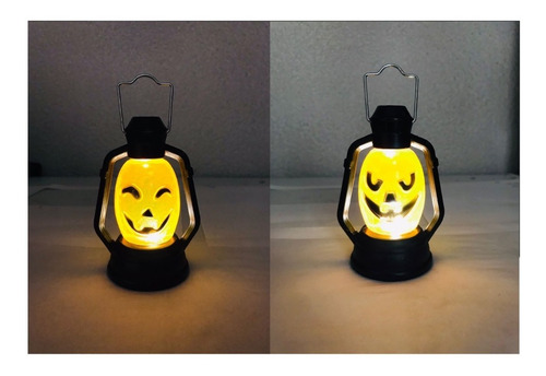 Paquete 4 Candelabros Decoración Halloween Led Día Muertos