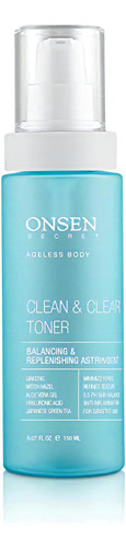 Onsen Secret Tnico Facial Limpio Y Transparente, Equilibrand