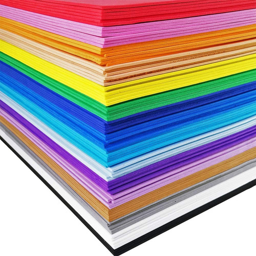 Goma Eva 40 X 60 Cm Varios Colores Pack X 10 Planchas