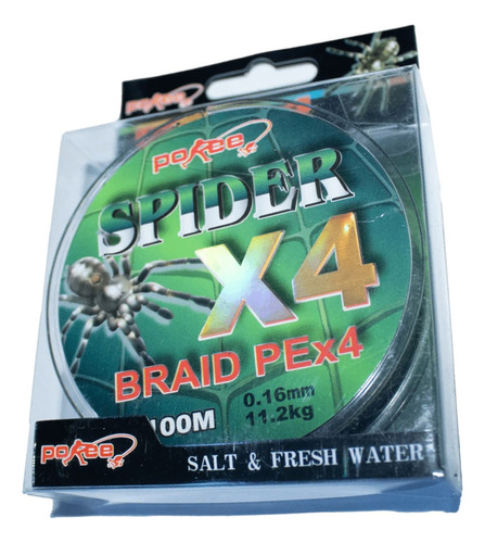 Nylon Multifilamento X4 Hebras Spider 100m Pesca Nyl2