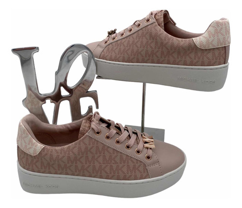 Michael Kors Tenis Poppy Stripe Lace Up