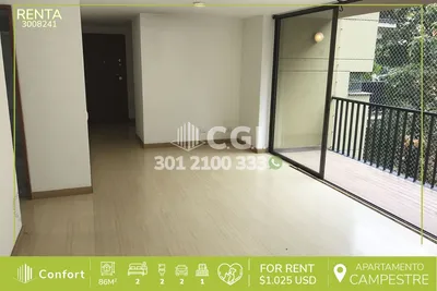 Apartamento en arriendo