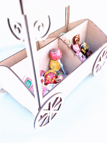 Imagen 8 de 8 de Candy Bar Kiosco Golosinero Souvenir - Mdf / Fibrofacil