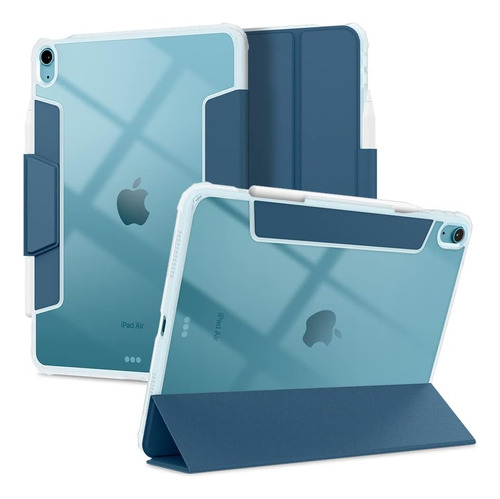 Spigen Ultra Hybrid Pro - Funda Para iPad Air 5ª Azul Oscuro