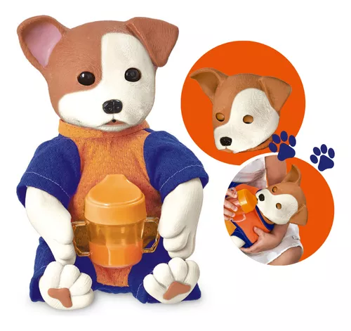 BRINQUEDO BONECO BEBÊ REBORN PET FILHOTINHOS COM ACESSÓRIOS 5840 ROMA -  Loja de Brinquedos, Móveis Infantil e Linha Baby.